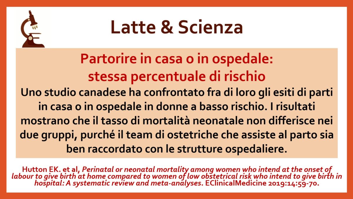 Parto in casa o in ospedale?